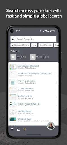 Oracle Analytics screenshot 4