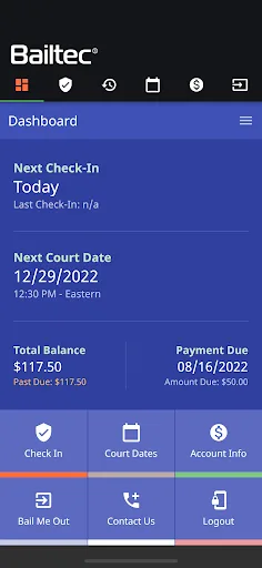 Bailtec Client screenshot 2