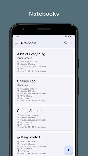 Orgzly: Notes & To-Do Lists screenshot 2