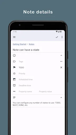 Orgzly: Notes & To-Do Lists screenshot 4