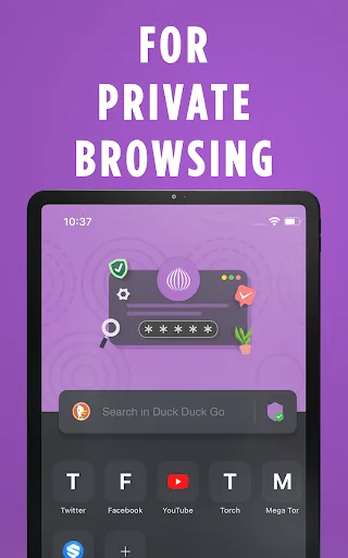 Dark Web Browser : OrNET screenshot 4