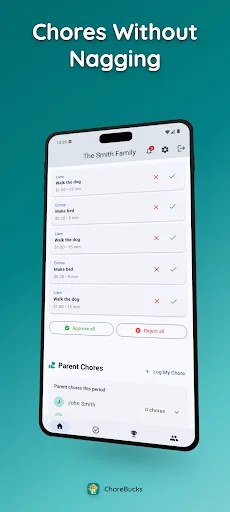 ChoreBucks - Family Allowance screenshot 1