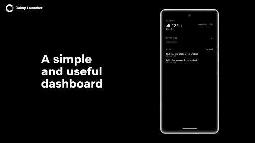 Calmy - minimalist launcher screenshot 2