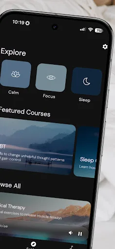 Oto: Tinnitus Program & Skills screenshot 1