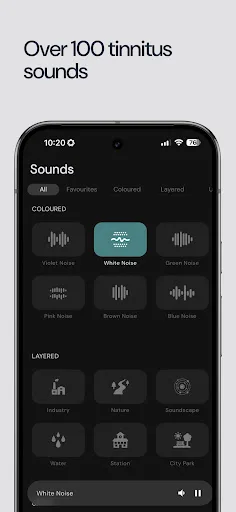 Oto: Tinnitus Program & Skills screenshot 3