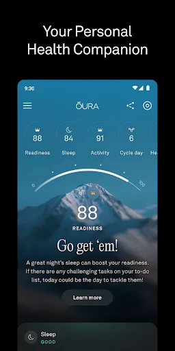Oura screenshot 1