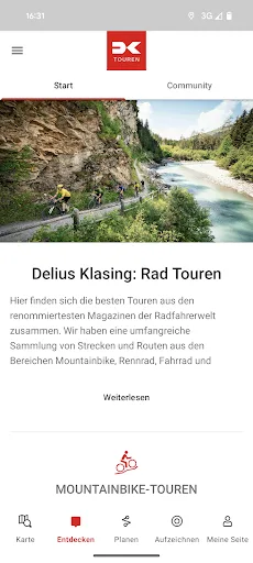 Delius Klasing: Rad Touren screenshot 1
