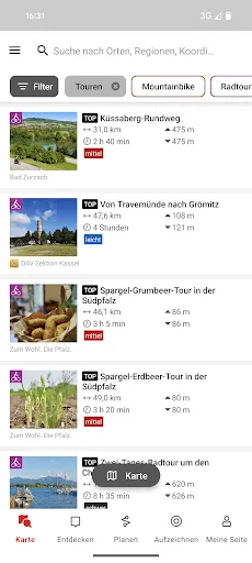 Delius Klasing: Rad Touren screenshot 2