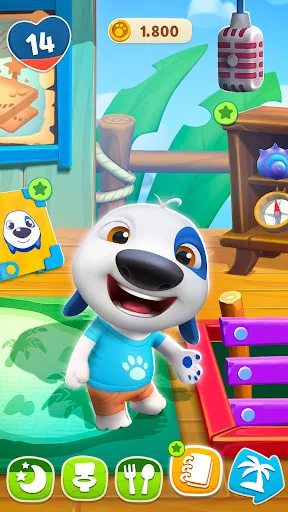 Мой Говорящий Хэнк: острова screenshot 1
