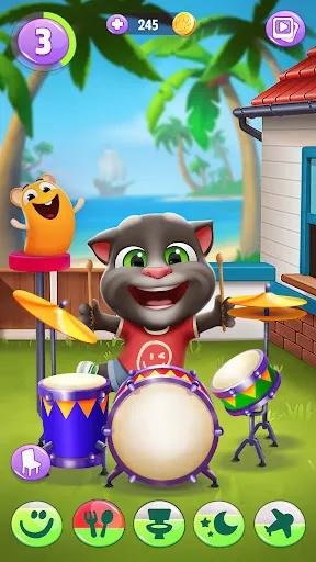 Mi Talking Tom 2 screenshot 1