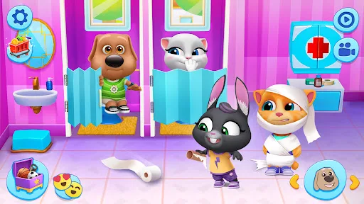 Мой Говорящий Том: Друзья screenshot 5