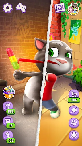 Говорящий кот Том screenshot 1