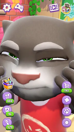 Говорящий кот Том screenshot 2