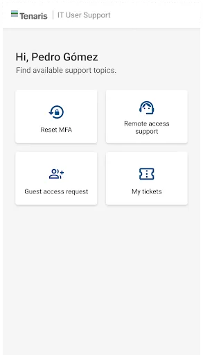 ITUS Mobile screenshot 1