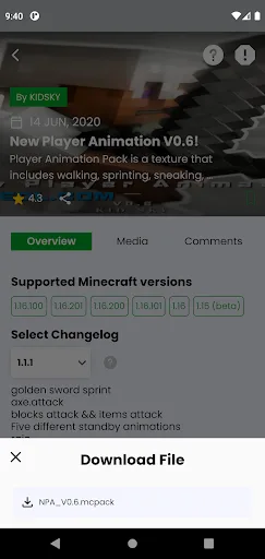 MCPEDL for Minecraft screenshot 3