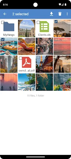 ownCloud screenshot 3