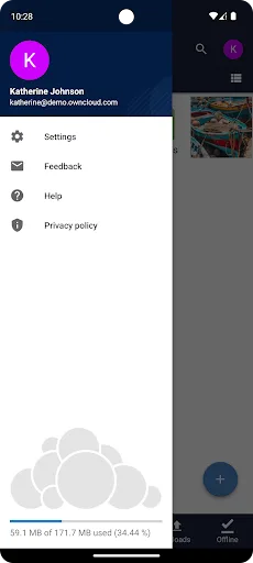 ownCloud screenshot 4
