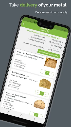 OWNx Precious Metals screenshot 4