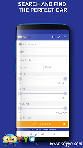 Car comparison engine – OOYYO screenshot 3