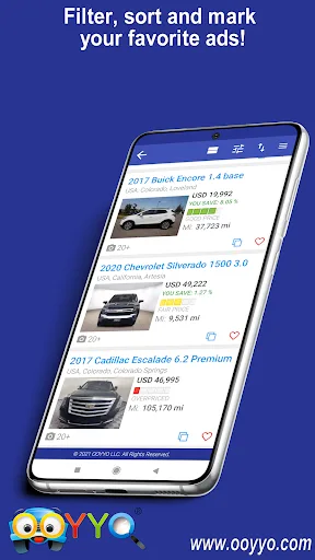 Car comparison engine – OOYYO screenshot 4