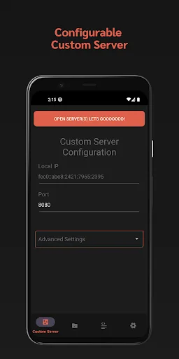 HostMobile - HTTP Server screenshot 1