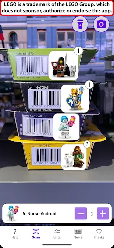 Minifig Scan screenshot 1