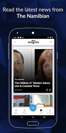 The Namibian screenshot 1