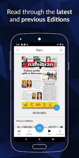 The Namibian screenshot 2