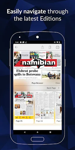 The Namibian screenshot 3