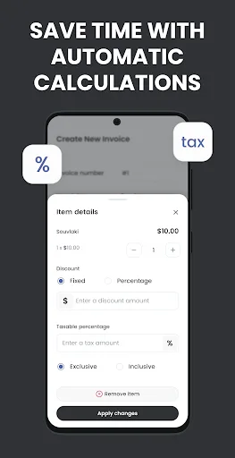 Invoice Maker: Fast with Ease screenshot 4