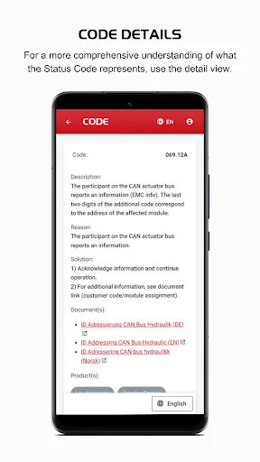 PALFINGER Palcode screenshot 2