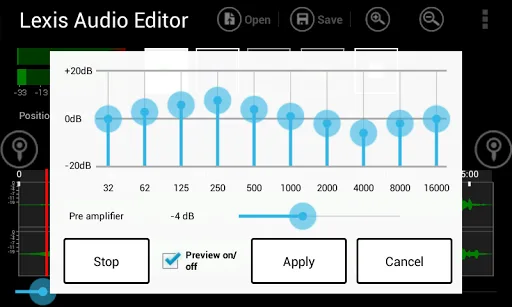 Lexis Audio Editor screenshot 4
