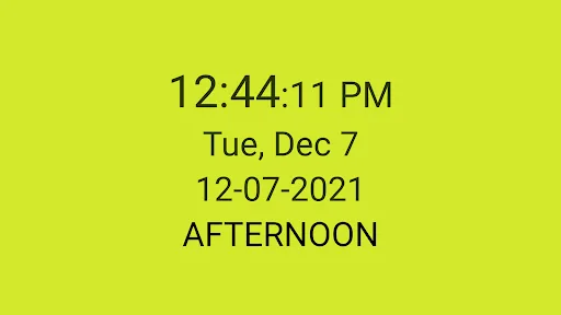 Digital Clock Pro screenshot 5