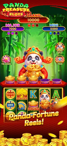 Panda Treasure Slots screenshot 1