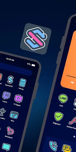 Sticker UI - Icon Pack Android screenshot 2