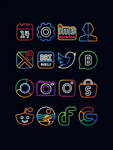 Nambula - Lines Icon Pack screenshot 1