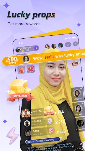 Papaya Live-Live Stream，Show screenshot 3