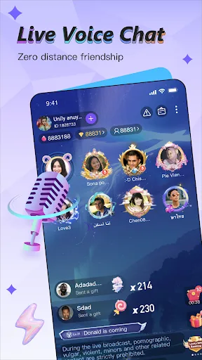 Papaya Live-Live Stream，Show screenshot 4
