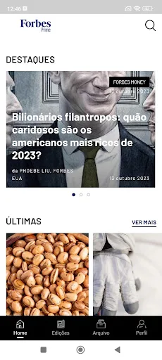 Forbes Brasil Prime screenshot 2