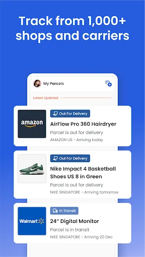 Parcel Monitor - Track Package screenshot 5