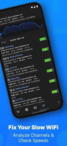 Netmonitor: 5G, Cell & WiFi screenshot 4