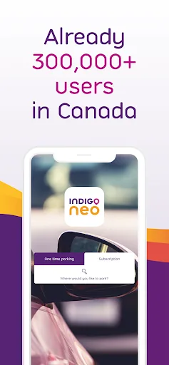 Indigo Neo - Your Parking App screenshot 1