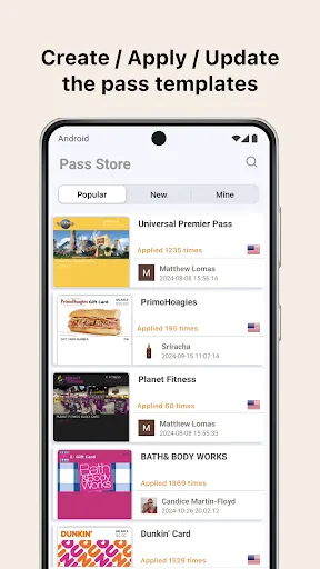 Pass2U Wallet - Add store card screenshot 4