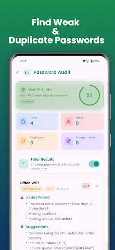 DroidPass Password Manager screenshot 3