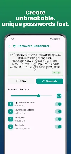 DroidPass Password Manager screenshot 5