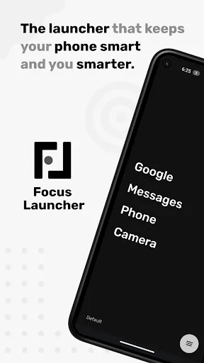 Focus Launcher – Minimalist UI screenshot 1