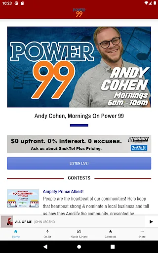 Power 99 - Prince Albert screenshot 4