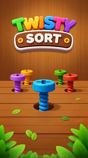 Twisty Sort: Screw Puzzle screenshot 1