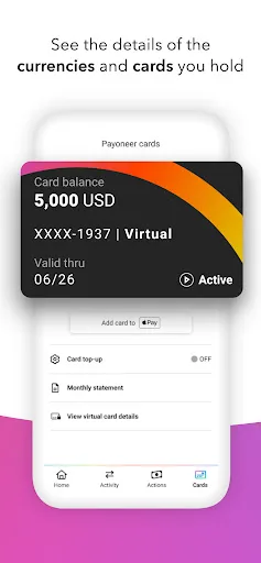 Payoneer - Business Payments screenshot 3