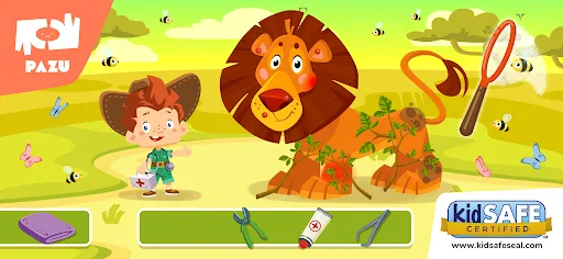 Safari Vet Care Games For Kids screenshot 1